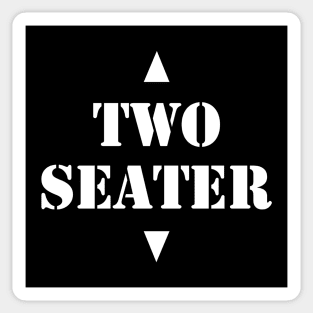 Two Seater Sticker